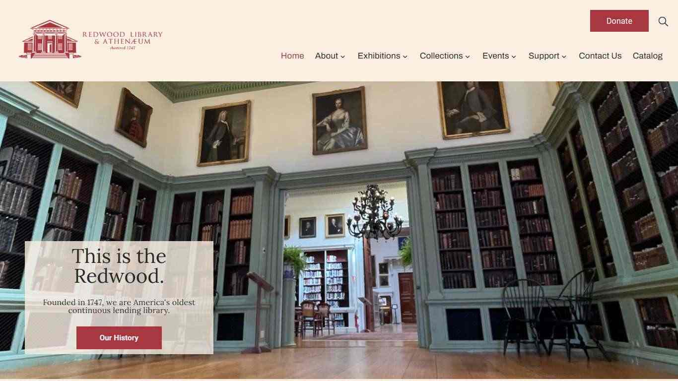 The Redwood Library | Newport, Rhode Island | Visit Today